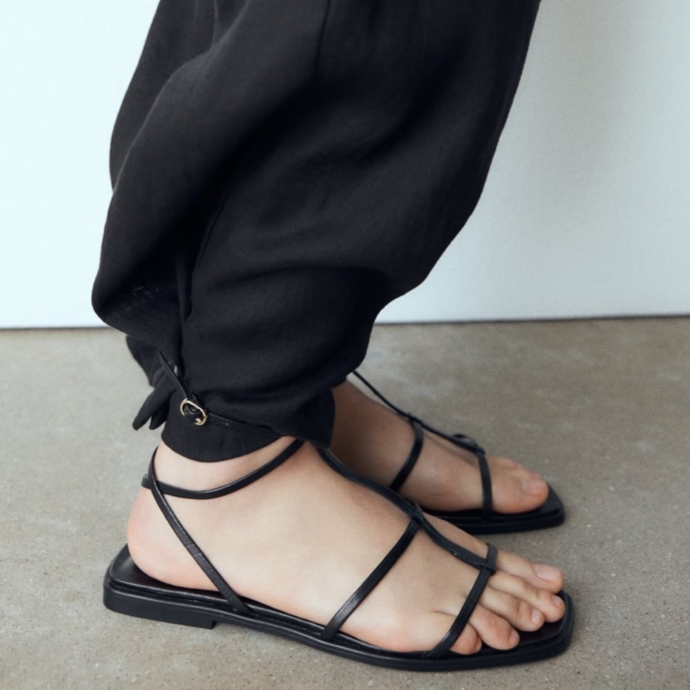 Zara strappy sandals